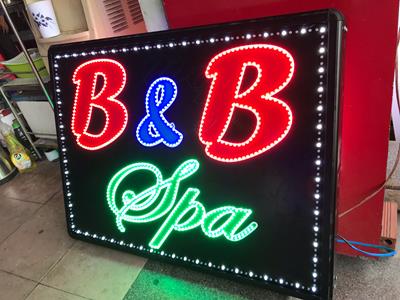 Advertising sign at Vung Tau