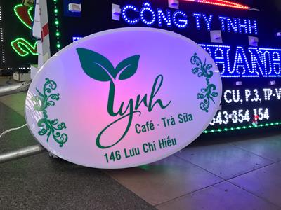 Advertising sign at Vung Tau