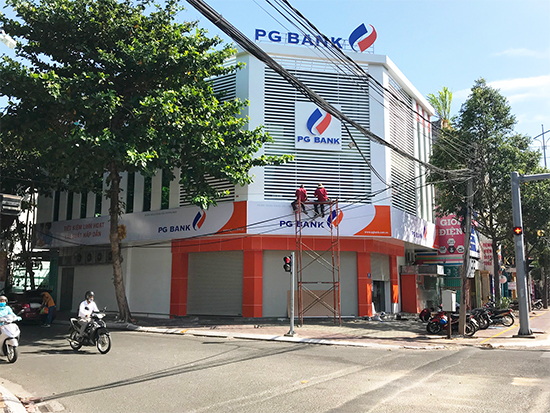 Construction of outdoor sign board