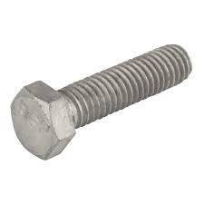 Galvanized hex bolt