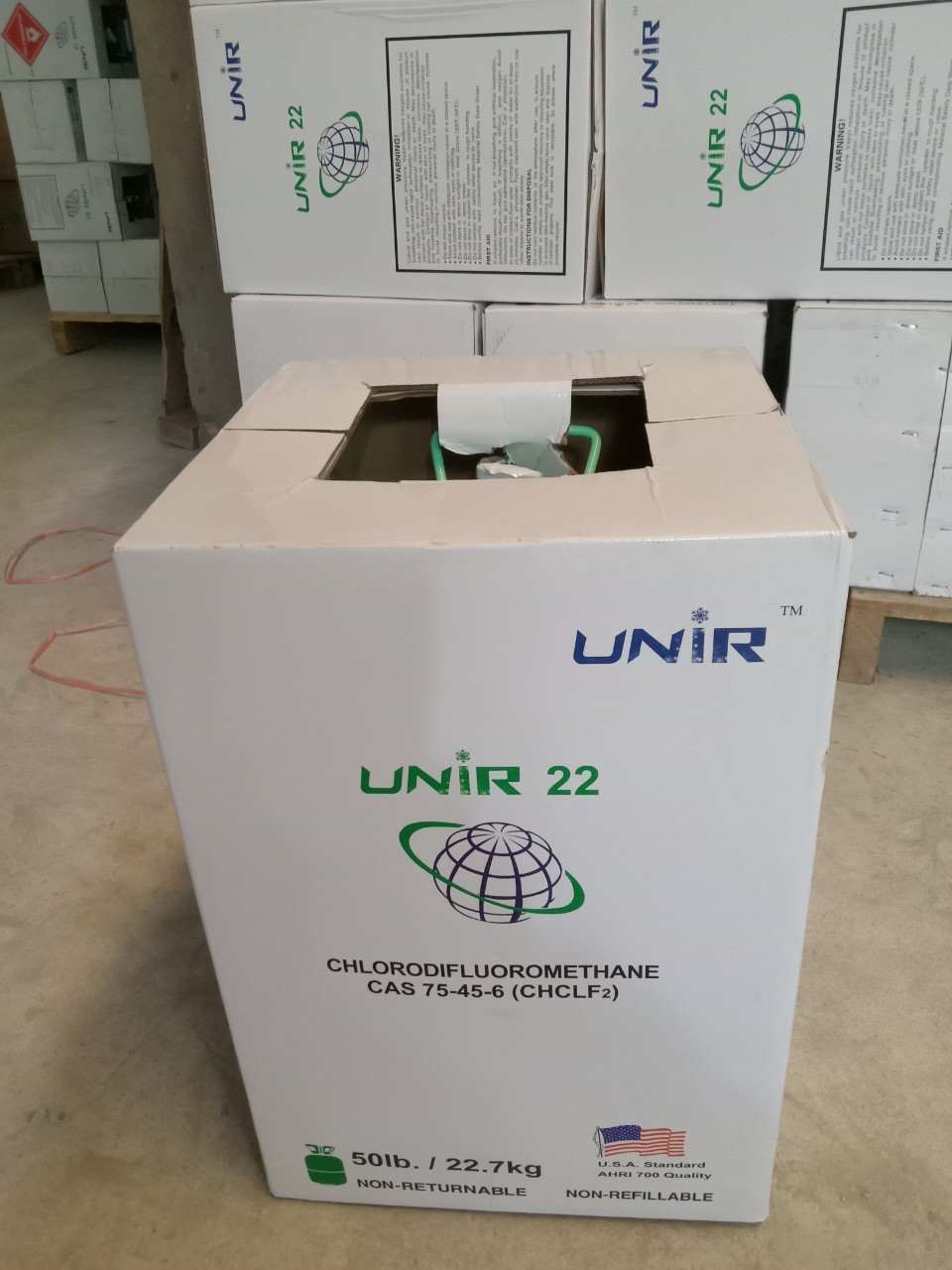 Refrigerant gas R22