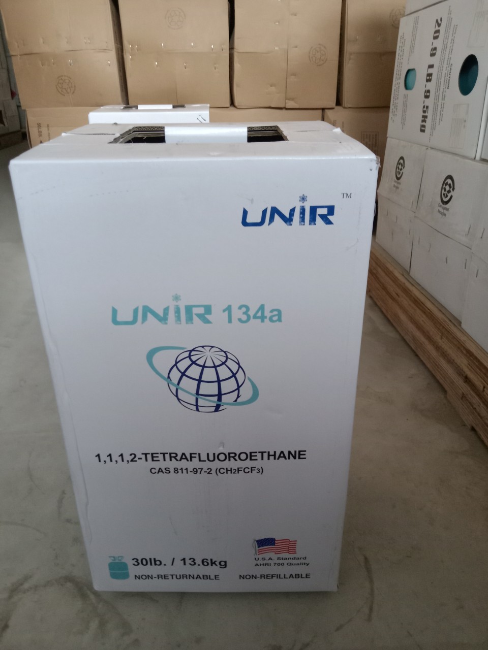 Refrigerant gas R134