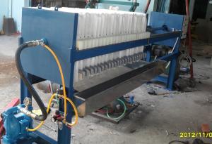 Plate and frame filter presses
