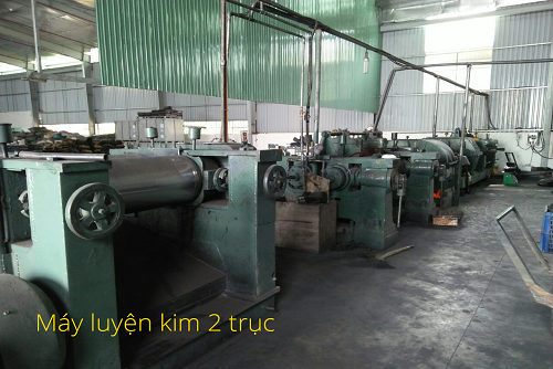 Metallurgical machine 2 axles