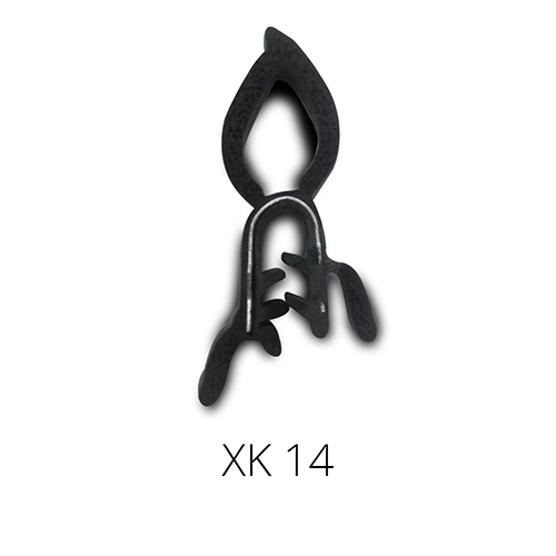 Zinc coated rubber gasket - XK14