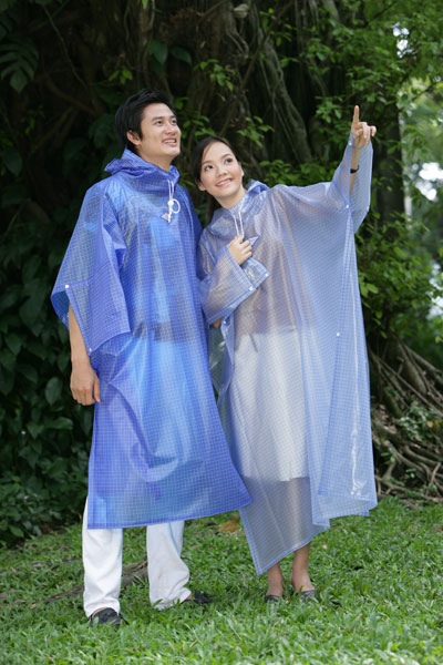 Rang Dong plastic raincoat