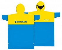 Advertising raincoat