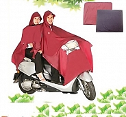 Bat-wing raincoat