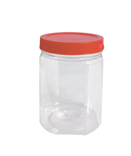 Hexagon jar 40