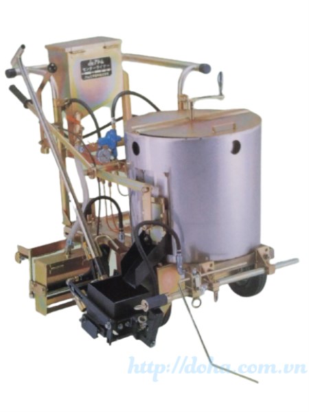 Road paint machine
