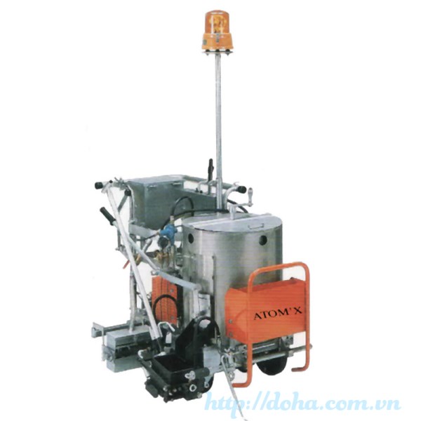 ATOMX road paint machine