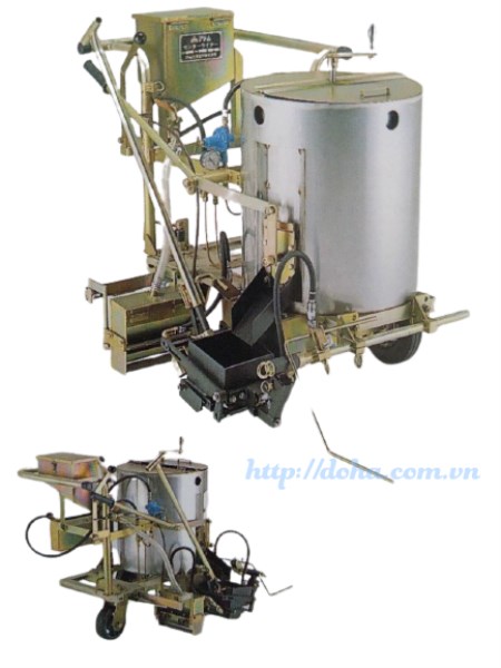 Road paint machine