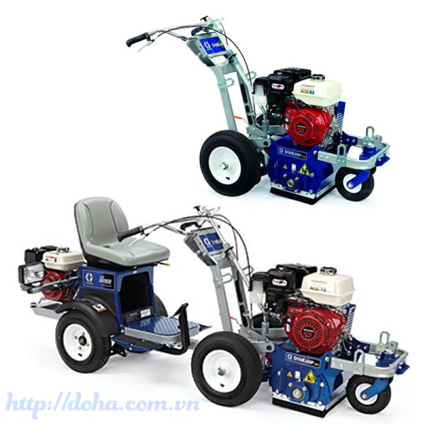 Road paint removal machine