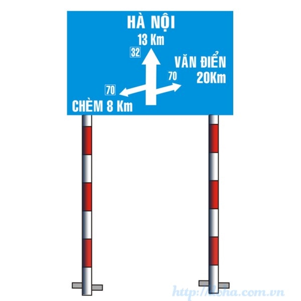 Guide sign