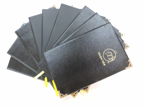 CK1-CK9-A4-F4 leather notebook