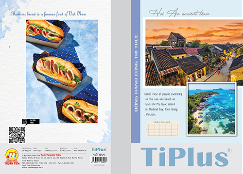 Tiplus glued pupil notebook