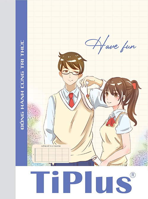 Tiplus glued pupil notebook