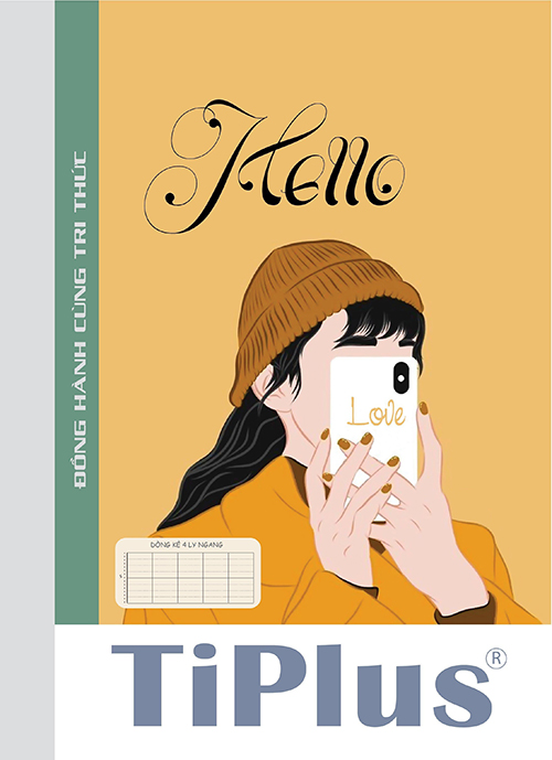 Tiplus glued pupil notebook