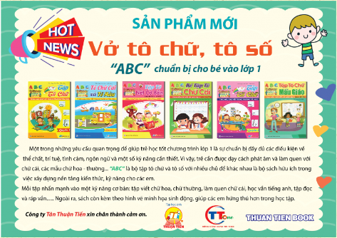 Tan Thuan Tien colouring book - alphabet, numbers
