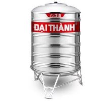 Vertical stainless steel water tank