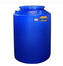 Vertical plastic water tank