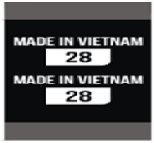 Woven label