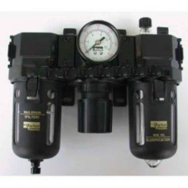 Triple parker filter regulator lubricator