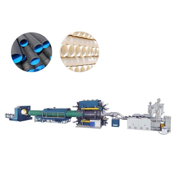 Plastic extrusion machine