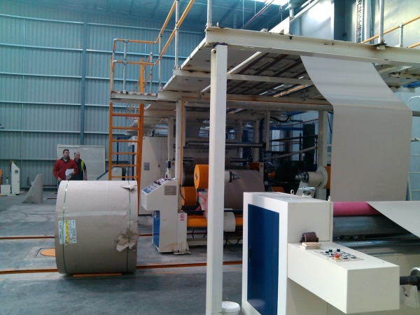 Paper packaging machinery