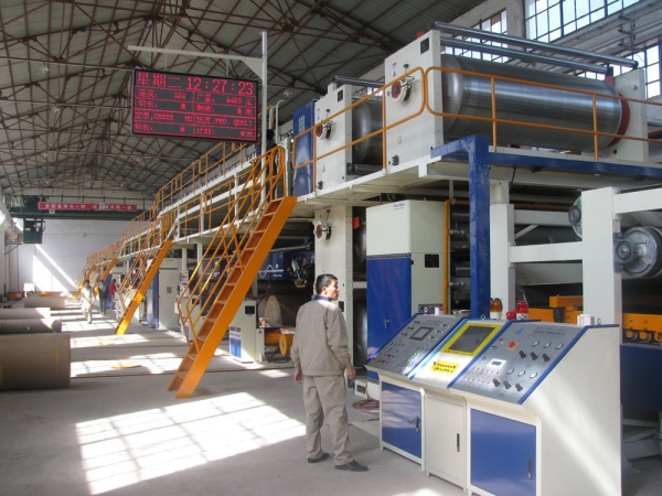 Paper packaging machinery