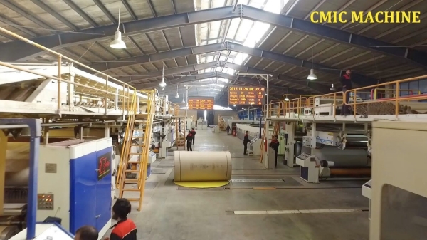 Paper packaging machinery