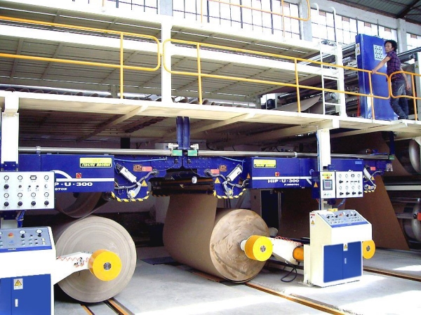 Paper packaging machinery