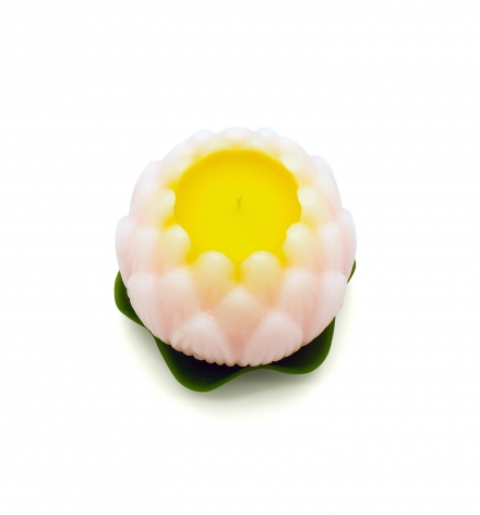 LED color changing lotus candle