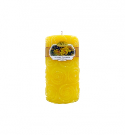 Rose dÐcor pillar candle