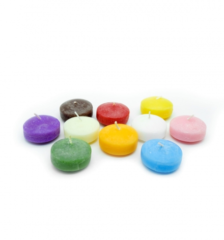 Unscented floating candle