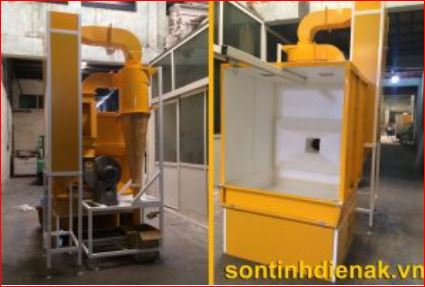 Paint spray booth