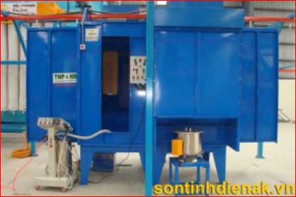 Paint spray booth