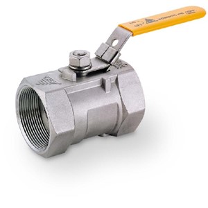 Threaded ball valve