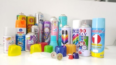 Aerosol large pressure spray