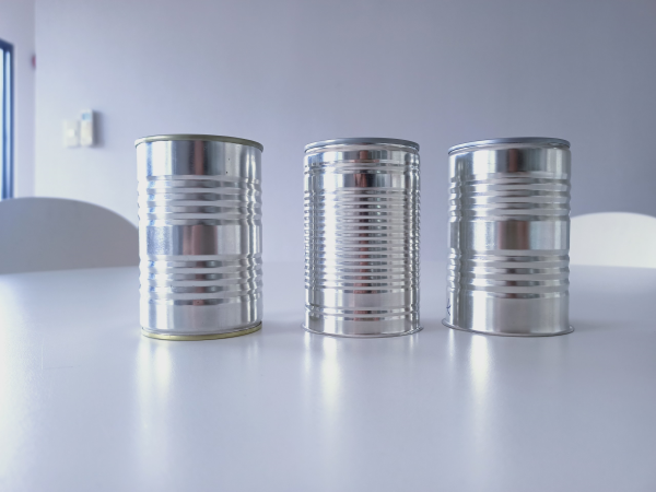 3-Piece tin can for food