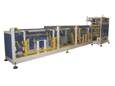 Plastic pipe making machine