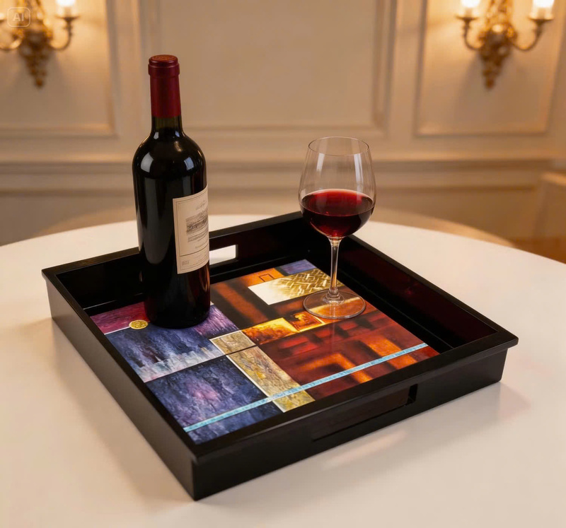 Lacquer tray