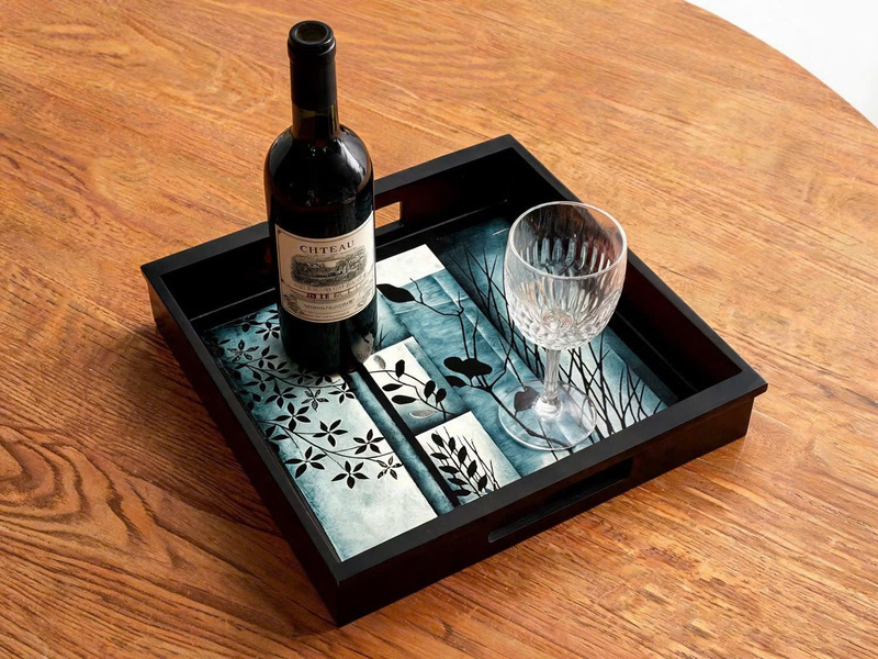Lacquer tray