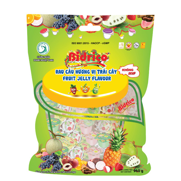 Bidrico fruit jelly flavour