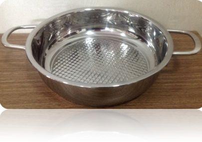 Stainless steel pan
