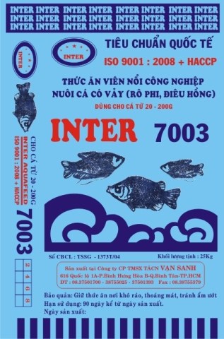 Feed for fish