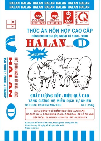 Feed for pig