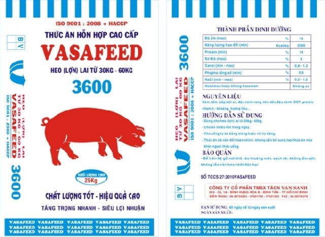 Feed for pig