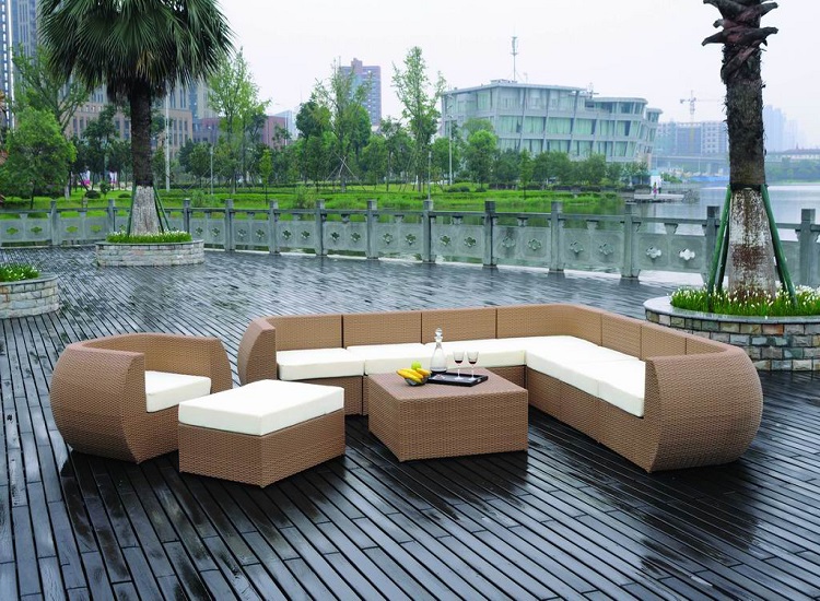 Plastic rattan furniture