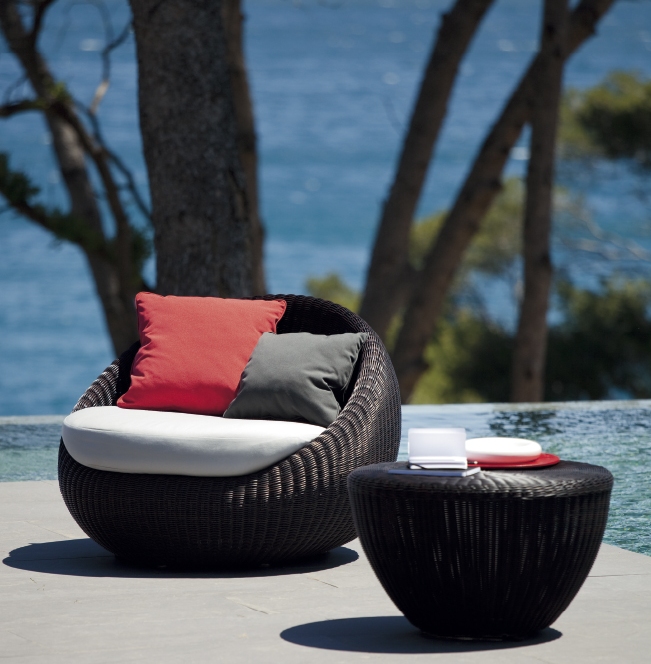 Plastic rattan furniture